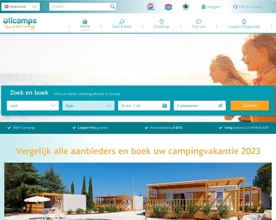 allcamps.nl Logo
