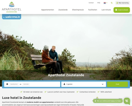 Aparthotelzoutelande.nl Logo