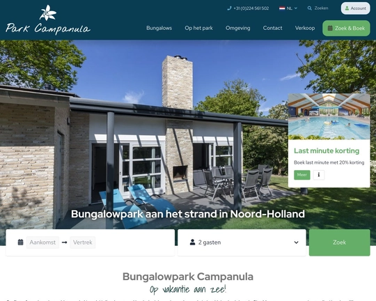 bungalowparkcampanula.nl Logo