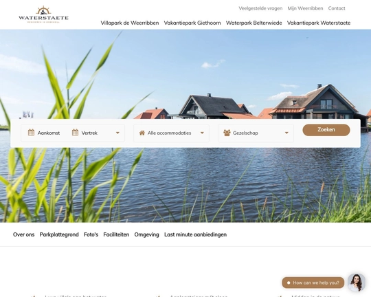 Vakantieparkwaterstaete.com Logo